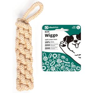 Dog Chew Toys for Aggressive Chewers, Rope Toys for Large Dogs with Dental Benefits, Durable Training Chew Rope, L Size