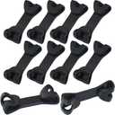 LUORNG 10PCS Double Ended Hook Buckle Rope Clip Backpack Stabilizer Hook POM Hook Luggage Accessory 63mm Chest Clip for Sports Drawstring Backpacks for Outdoor Use Luggage Accessories