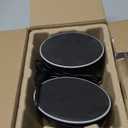 Amazon Basics Stereo 2.0 Speakers for PC or Laptop with Volume Control, 3.5mm Aux Input, USB-Powered, 1 Pair, Black