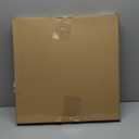 CHYLIN Wall Clock - 18 Inch Silent Non Ticking Wall Clocks Battery Operated, Wooden Rustic Farmhouse Larger Clock Decorative for Living Room, Kitchen (Blue)