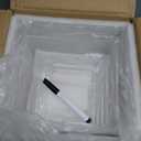 8 Pcs Clear Acrylic Boxes for Display, Acrylic Food Risers & Acrylic Cube Set (3"-8"), with 8 White Display Boards & 2 Markers, Clear Risers for Food, Decor, Party, Retail