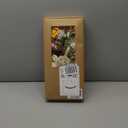 Ling's moment Fake Flowers Box, Faux Artificial Greenery Stems Foam Roses Anthurium Silk Orchid Hibiscus Fabic Flower for Centerpieces Bouquet Wedding Vase Decorations, White & Brown, Deluxe Combo