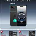 ESR for iPhone 16e Case, Compatible with MagSafe, Shockproof Military-Grade Protection, Magnetic Phone Case for iPhone 16e, Classic Hybrid Case,Clear