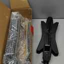 Camper Wheel Chock Stabilizer 2 Sets, Upgraded Side Grain Heavy Duty X-Shaped Stabilizer Wheel Chock RV Travel Trailer Accessories Anti-Move Anti Rust Coating Tire Chalks