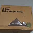 KeaBabies Baby Wrap Carrier Ring Sling - Easy to Wear, Adjustable D-Lite Baby Carrier Newborn to Toddler, Infant Carrying Shirt, Hands Free Bonding, Breathable Fabric Wearing Wrap (Copper Gray)