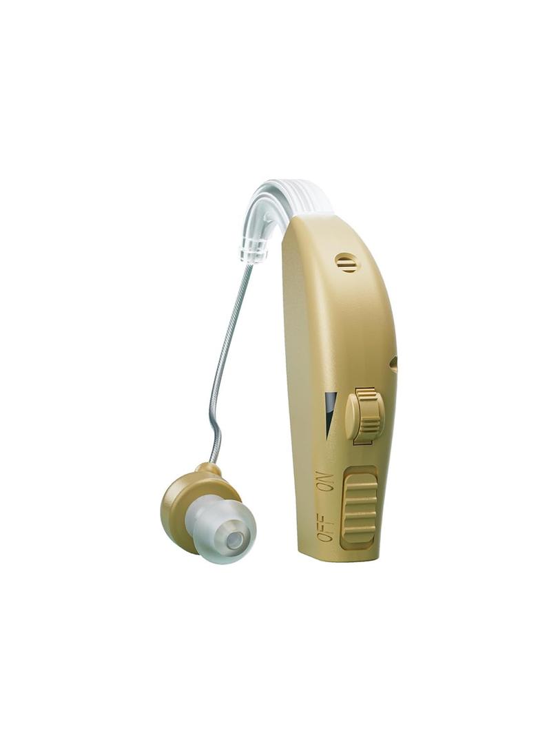Hearing Aids for Seniors Rechargeable JUANGU Invisible Behind The Ear Design with 20H Battery DSP Noise Reduction OTC Hearing Aids for Mild to Moderate Hearing Loss Easy Volume Control Not Amplifiers (B)