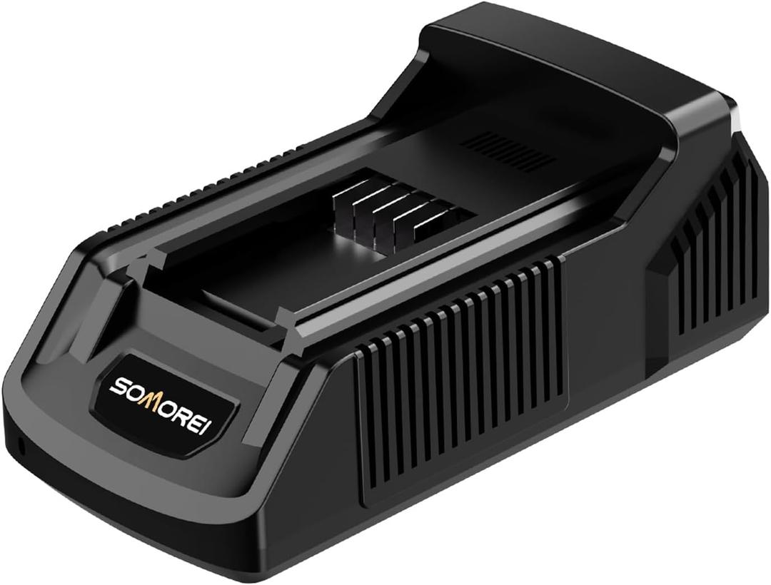 Somorei Fast Charger for Model YS-780, Replacement Accessories for 40V Cordless Leaf Blower (Only Charger, Battery Not Included) Somorei Fast Charger for Model YS-780, Replacement Accessories for 40V Cordless Leaf Blower (Only Charger, Battery Not Included)
