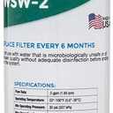 WaterSentinel WSW-2 Refrigerator Replacement Filter Fits: Whirlpool Filter 5, EDR5RXD1, 43965081, Kitchenaid, Thermador, Kenmore, Maytag, Puriclean