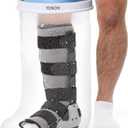 YUNCHI Waterproof Cast Cover for Shower, Extra Wide Leg & Foot Protector for Adults, XL Size, Fits Calf 13 to 28 Inches