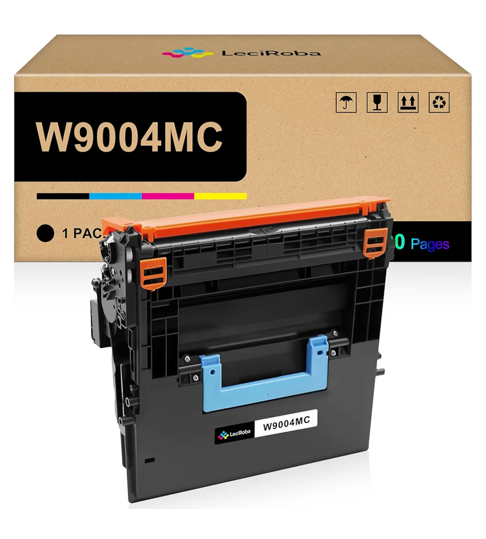 LeciRoba Compatible W9004MC Black Toner Cartridge for HP W9004MC W9004 MC for HP Managed E60065x E60075dn E60075x MFP E62575z E62555 E62555dn E62565h E62565hs E62565 Printer (1-Pack)