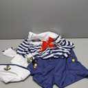 fun shack Sailor Fancy Dress Women, Navy Costume Women, Womens Sailor Costume, Sailor Dress Women (X-Large, Blue)