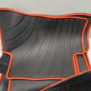 Floor Mats Custom Fit for Mercedes Benz -C Class Sedan Only 2015-2021 C180 C200 C250 C300 C350(e) C400 C43 AMG C450 C63 W205 Rubber Black Red Car Liners All Weather Odorless