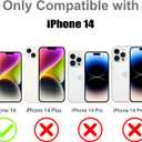 SAKUULO Magnetic for iPhone 15 Case Colourful Leopard Print Pattern [Compatible with MagSafe] [with Screen Protector] Wireless Charge Strengthen Protection Cover, Colourful Leopard (6.1")