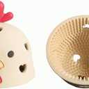 2PCS Silicone Egg Brush Cleaner, Multipurpose Vegetable and Fruit Scrubber Tool for Fresh Eggs, Egg Washer Cleaning Brush Egg Cleaner for Fresh Eggs (Khaki)