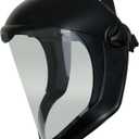 Honeywell Uvex Bionic Face Shield with Clear Polycarbonate Visor and Anti-Fog/Hard Coat (S8510)