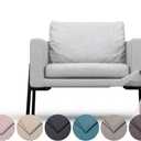 comfortly | Cover for Koarp Armchair, Replacement Slipcover, Heavy Duty 3 pcs Cover, Pets and Stain Proof Durable Nano-Tech Fabric, Easy to Clean & Replace (Cashmere Blends - Silver)