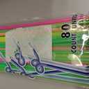 100PCS Flexible Plastic Straws, Colorful Disposable Bendy Party Fancy Straws12.8inch Extra Long Straws Party Decorations