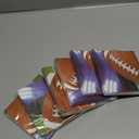 Creative Converting 331930 Football Party Beverage Napkins Brown 6 Pack, One Size