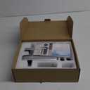 Keyless Entry Fingerprint Door Lock with Keypad and Handle for Home, Rental, Garage, Office and Hotel (Silver Smart Lock)