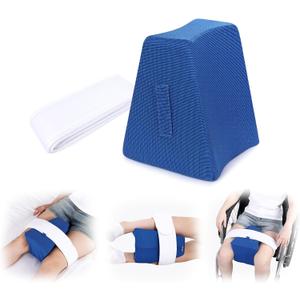 Abduction Wedge Knee Separator - Hip Abduction Pillow for Leg Support and Prevention of Dislocation - Wheelchair Knee Position Pillow for Hip Surgery Recovery