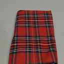 AQOTHES Pack of 2 Christmas Plaid Decorative Throw Pillow Covers Scottish Tartan Cushion Case for Farmhouse Home Holiday Decor Red and Green, 16 x 16 Inches