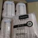 Depend Night Defense Adult Diapers, Incontinence & Postpartum Bladder Leak Underwear for Women, Disposable, Overnight, Extra-Large, Blush, 48 Count (4 Packs of 12)