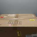 Clear Acrylic Dog Playpen with Door - 30 Inch Tall Puppy Playpen - Easy Assemble Pet Fence - 8 Panel Indoor Dog Play Pen for Puppies/Small, Medium (30 Inch High, 8 Panel)