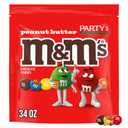 M&M'S Summer Peanut Butter, Chocolate Candy, Party Size, 34 oz Resealable Bulk Candy Bag BBD: 01-2026