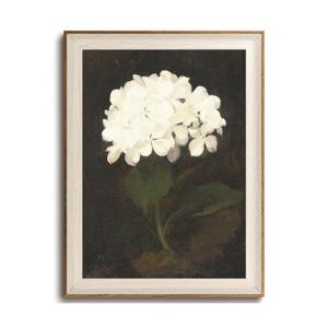 KISSFOX Framed Wall Art Vintage Wall Decor Hydrangea Canvas Art Flowers Pictures Botanical Paintings Dark Moody Artwork For Living Room Bedroom Bathroom Kitchen

16x24in