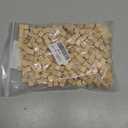 Unfinished Wooden Blocks 1cm, Pack of 500 Small Wood Cubes for Crafts and DIY Home Decor
