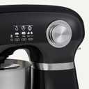 Amazon Basics Tilt-Head Stand Mixer with 5.3Qt Bowl, Dough Hook, Beater and Whisk, 12 Speeds, 350W, Black