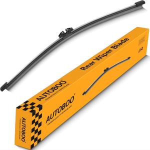 AUTOBOO 15 Inch Rear Windshield Wiper Blade Replacement for Ford Edge 2015-2023,BMW X5 2007-2013, Volvo XC90 2016-2023 -Original Factory Quality OE:FT4Z17526A 31349857 (Pack of 1)
