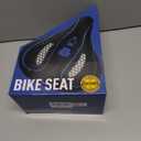 Everlasting Comfort Bike Seat Cushion (10"x8") - Universal Fit for Mountain, Stationary, Cruiser Bikes - Easy Assembly - Comfortable Memory Foam Bike Saddle - Bike Seats for Men - Bike Seats for Women