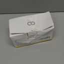 Lamicall Ski Goggles with 3X Anti-Fog - 100% UV Protection Spherical Lens, OTG for Skiing, Snowboard, Snowmobile, Men, Women (Black Frame - Silver Lens)