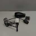 INFINITI PRO CONAIR Travel Hair Dryer, 1600W Mighty Mini Compact Blow Dryer with Concentrator Attachment, Lightweight Professional AC Motor for Fast Drying, 3 Heat & 2 Speed Settings, Black