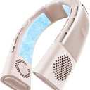 TORRAS COOLiFY 2S Lite Neck Air Conditioner, Long Battery Life Cooling Neck Fan, Lightweight & Comfortable, Hands-Free Wearable AC for Commute, Work, Travel. Apricot