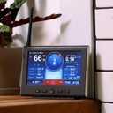 AcuRite Iris Weather Station with Rain Gauge and Wind Speed/Direction, Indoor Outdoor Thermometer Wireless Outdoor Sensor for Temperature and Humidity, and HD Display with Built-In Barometer (01535M)