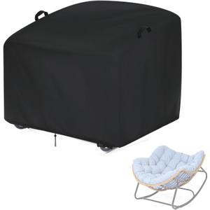 Outdoor Papasan Rocking Chair Cover, 41inch Waterproof Patio Papasan Chair Cover Waterproof for Oversize Rocking Chairs and Rattan Wicker Chairs-41"W x 45"D x 31"H Outdoor Papasan Rocking Chair Cover, 41inch Waterproof Patio Papasan Chair Cover Waterproof for Oversize Rocking Chairs and Rattan Wicker Chairs-41"W x 45"D x 31"H
