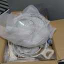 12 Pcs Pots and Pans Set, Nonstick Cookware Sets White Granite Induction Cookware, Non-toxic Healthy Non Stick Kitchen Cooking Set with Frying Pans Set, Saucepans,Steamer (PFAS, PFOA, PFOS Free)