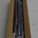 Matte Black Shower Curtain Rod 31-79 inches with Holders, Stainless Steel Shower Rod & Tension Rod, Adjustable Tension Shower Curtain Rod for Bathroom, Windows, Closet