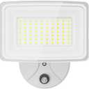 Onforu Dusk to Dawn Outdoor Lighting,100W 9000LM Bright LED Flood Lights,IP65 Waterproof 3 Adjustable Heads Security Lights Fixture,6500K White OutdoorLighting for Garage,Patio,Yard