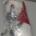 Juegoal 12" Lighted Christmas Gnome, Handmade Sequins Hat Scandinavian Swedish Tomte, Light Up Elf Holiday Present, Battery Operated Winter Tabletop Christmas Decorations, 2 Set