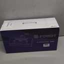 Precision Food Vacuum Sealer Machine, POWOT Fully Automatic Vacuum Sealing System, Commercial Food Vacuum Saver Pro, Double Heat Seal, Easy-Lock Handle, Built-in Cutter&Bag Storage, Hose&Bag Rolls (Grey)