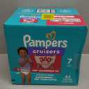 Pampers Diapers - Cruisers 360 - Size 7, 44 Count, Babyproof up to 100% Leakproof Pull-On Diaper