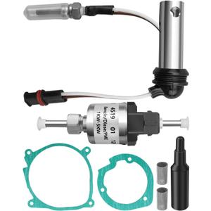 12V Heater Glow Plug Repair Kit and 12V Fuel Metering Pump Heater 22451901 Fit for Eberspacher Espar Airtronic 2KW D2 D4 D4S, Parking Heater Maintenance with Strainer Screen