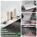 Diatomite Faucet Mat for Kitchen Sink - Fast Drying Sink Splash Guard, Multi-Slope Fast Self-Draining Stone Sink Mat for Kitchen Faucet, Sink Faucet Mat Splash Guard Keep Countertops Dry (23.6"x4.5")