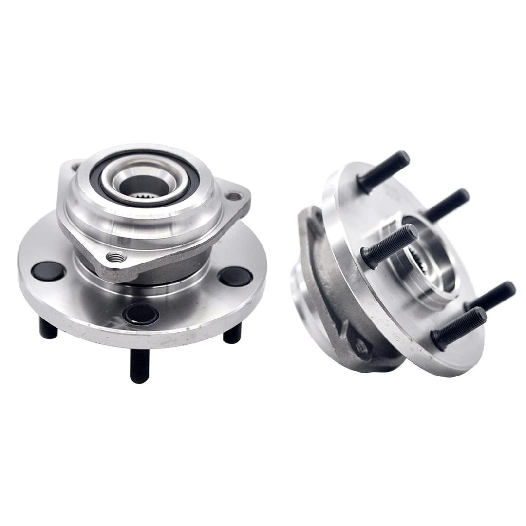 HICKS 513159 Front Wheel Hub Wheel Bearing Assembly fit for 99-04 Jeep Grand Cherokee, Set of 2
