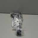 KINGGEAR F1 Walking Stick, Walking Cane for Women & Men, Self Standing Walkers for Seniors with Wrist Strap, Lightweight & Sturdy Offset EVA Handle and Large Quad Base (Black)