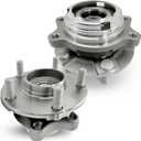 Pair 513335 Front Wheel Bearing Hub Assembly Compatible with Infiniti Fx35 Fx45 Fx50 G37 M35 M37 M45 M56 Q40 Q50 Q60 Q70 Q70L Qx50 Qx70 2003-2017 AWD Hub Bearing Kit, 5 Lug (OE Size)
