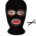 Sheface Men's and Women's Spandex Halloween Cosplay Hood Mask Party Full Cover Hood Masquerade Mask (Lime Green)